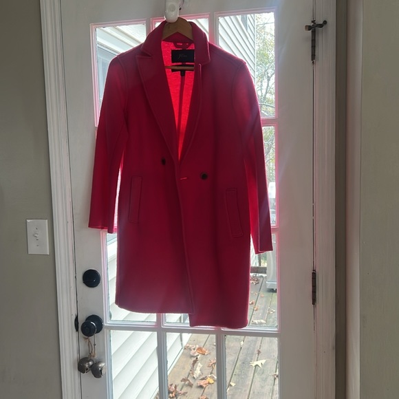JCrew Wool Boiled Wool Coat - Picture 5 of 7